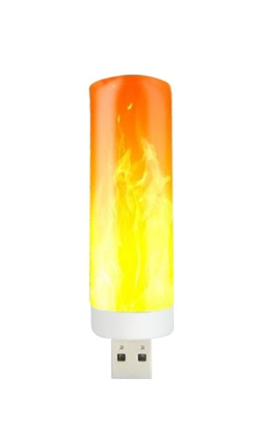 USB Candlelight LED Imitation Flammenlampe