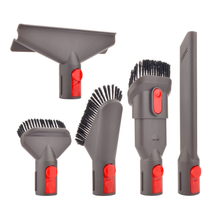 Staubsaugerzubehör für Dyson V7 V8 V10 V11 V12 V15, 5 In 1, Soft Brush, Two -in -one Brush, 2 PCS Stain Brush, Mattress+Crevice+Stain Brush, 4 In 1 Set, Hose Set, 2 PCS Adapter, Bracket