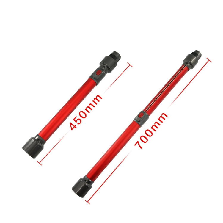 Für Dyson V7 V8 V10 V11 V15 Staubsauger Teleskopstange Metallverlängerung Verlängerungsrohr, Telescopic Rod