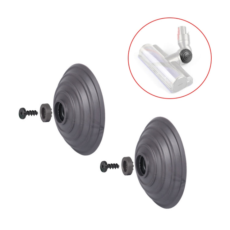 Für Dyson V6 V7 V8 V10 V11 V12 Staubsauger V-Kugelräder des Direktantriebs-Reinigerkopfes, Direct Drive Cleaner Head Wheels