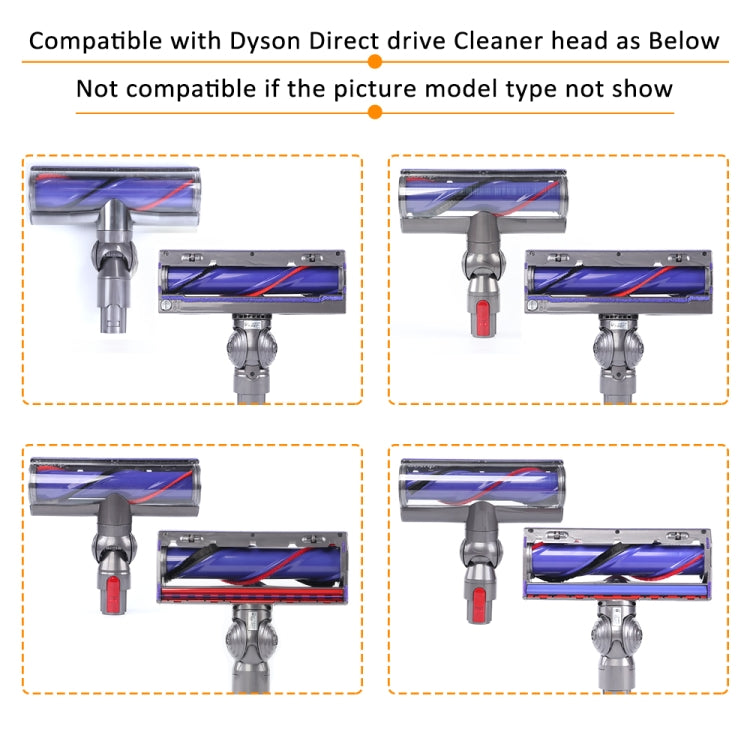 Für Dyson V6 V7 V8 V10 V11 V12 Staubsauger V-Kugelräder des Direktantriebs-Reinigerkopfes, Direct Drive Cleaner Head Wheels