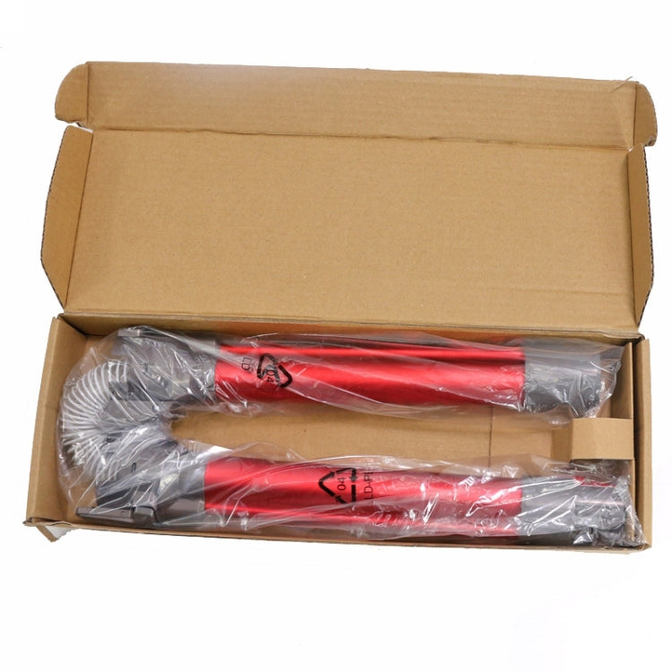 Für Dyson V7 V8 V10 V11 Staubsauger faltbare Verlängerungsstange Zubehör, Foldable Pipe (Red)