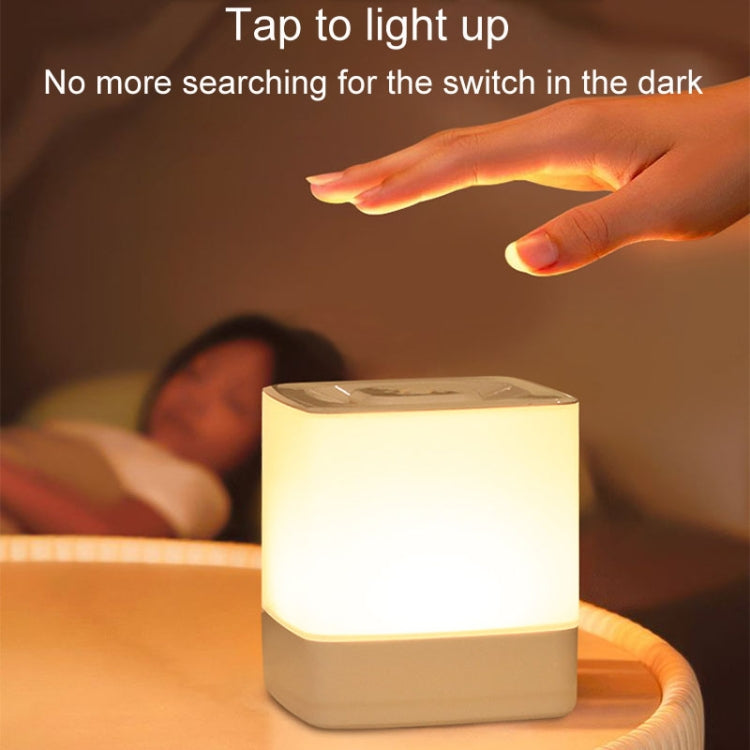 LED-Schlafnachtlicht, warmes Licht, Ambiente, Nachttischlampe mit Akku