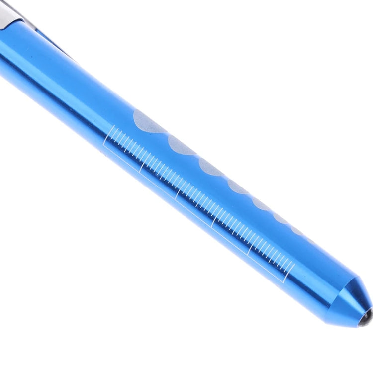 Multifunktionale Stift-Taschenlampe mit abgestufter LED-Stiftlampe Blau