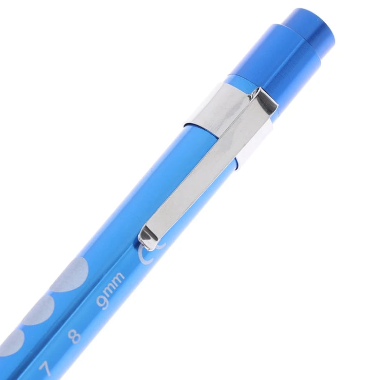 Multifunktionale Stift-Taschenlampe mit abgestufter LED-Stiftlampe Blau