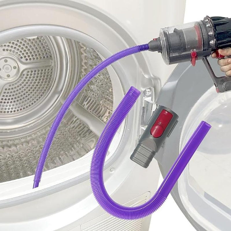 Kabelloses Staubsauger-Trockner-Entlüftungsreinigungsset mit Schlauchaufsatz, For Dyson V7 V8 V10 V11 V15 G5 Purple, For Dyson V6 / DC Purple, For Dyson V7  V8  V10 V11  V15 G5 Gray, For Dyson V6 / DC Gray