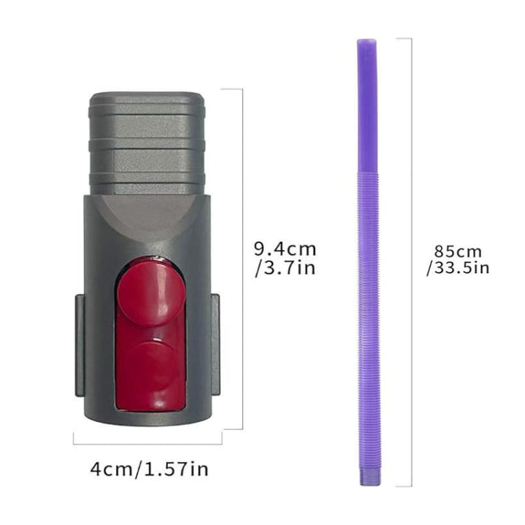 Kabelloses Staubsauger-Trockner-Entlüftungsreinigungsset mit Schlauchaufsatz, For Dyson V7 V8 V10 V11 V15 G5 Purple, For Dyson V6 / DC Purple, For Dyson V7  V8  V10 V11  V15 G5 Gray, For Dyson V6 / DC Gray