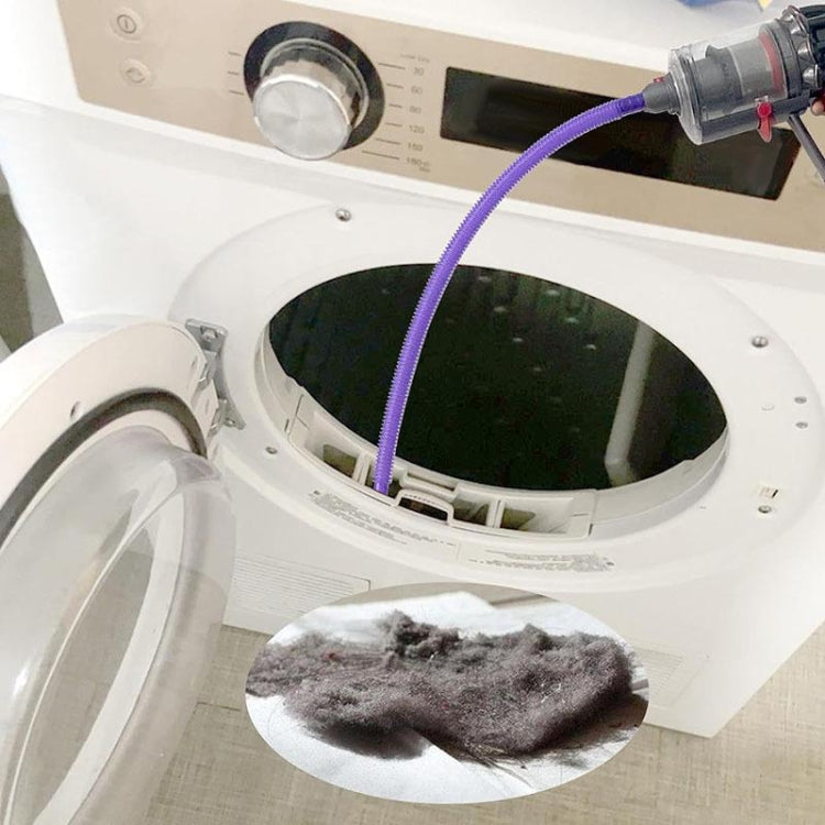 Kabelloses Staubsauger-Trockner-Entlüftungsreinigungsset mit Schlauchaufsatz, For Dyson V7 V8 V10 V11 V15 G5 Purple, For Dyson V6 / DC Purple, For Dyson V7  V8  V10 V11  V15 G5 Gray, For Dyson V6 / DC Gray