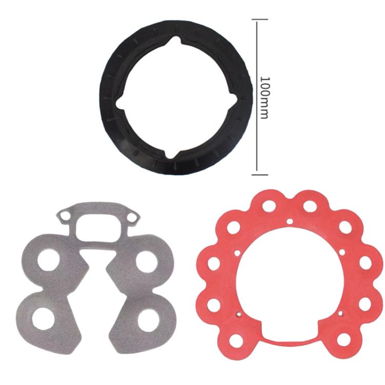 Zubehör für Dyson V10/V11 Staubsauger, Cyclone Seal Ring, Cyclone Sound Isolation Cotton Red, Cyclone Sound Isolation Cotton Gray