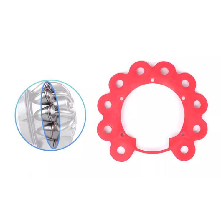 Zubehör für Dyson V10/V11 Staubsauger, Cyclone Seal Ring, Cyclone Sound Isolation Cotton Red, Cyclone Sound Isolation Cotton Gray