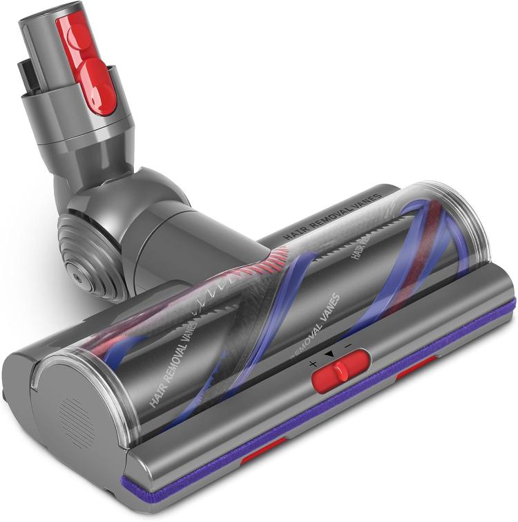 100-W-Hochleistungsbürstenkopf für Dyson V7/V8/V10/V11/V15 Staubsauger, einstellbare Saugleistung, 100W High-Torque Brush Head