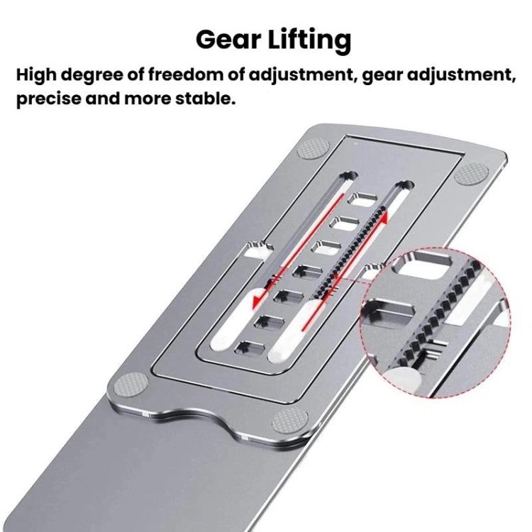 Universeller Metall-Tischständer für Handys und Tablets (Silber)