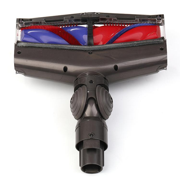 Doppelte Softwalzen-Bodendüse für Dyson V7, V8, V10, V11 und V15 Staubsauger – Motorisierter Bodenbürstenaufsatz mit grüner LED-Stauberkennung