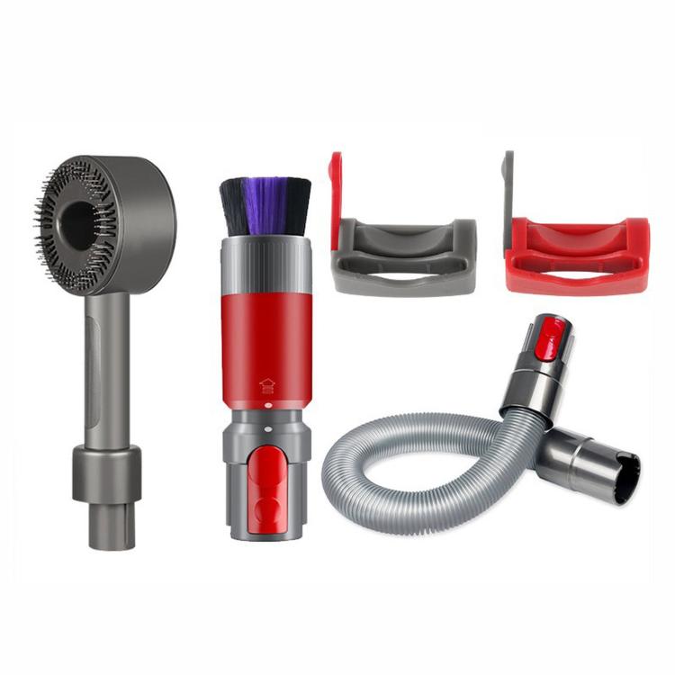 Kratzfreies Staubpinsel-Zubehörset für Dyson V7 V8 V10 V11 V15 Staubsauger-Aufsatzset, 3-in 1 Red, 3-in-1 Gray, 4-in-1 Red, 4-in-1 Gray