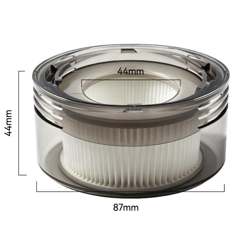 Hinteres Filterelement für Dyson V10 Optic Akku-Staubsauger (nach dem Motor), Post Filter Grey