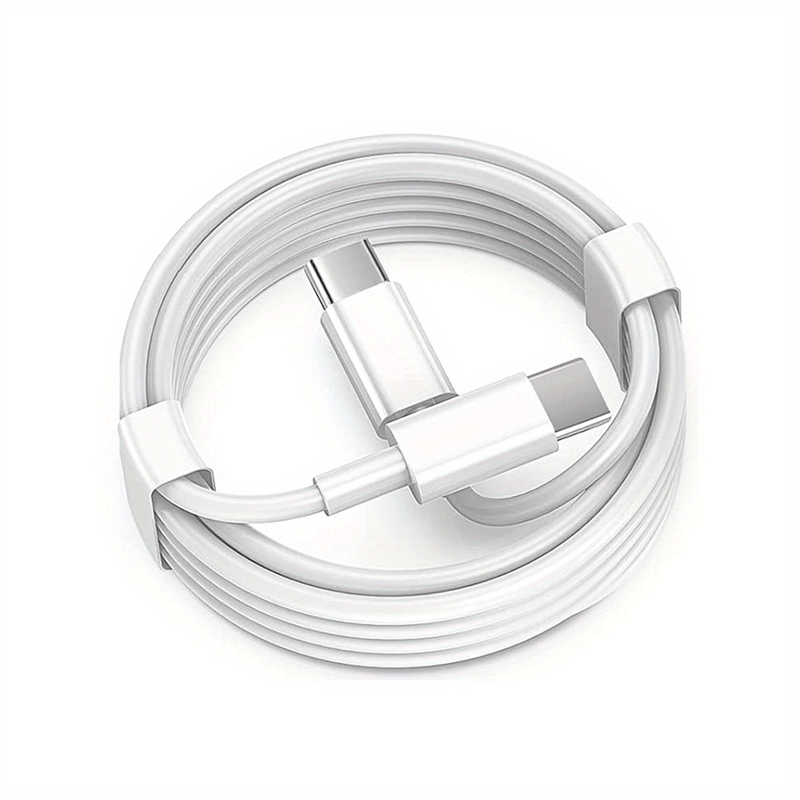 USB-C-zu-USB-C-Kabel, 2M, 100W Schnellladekabel in Weiss