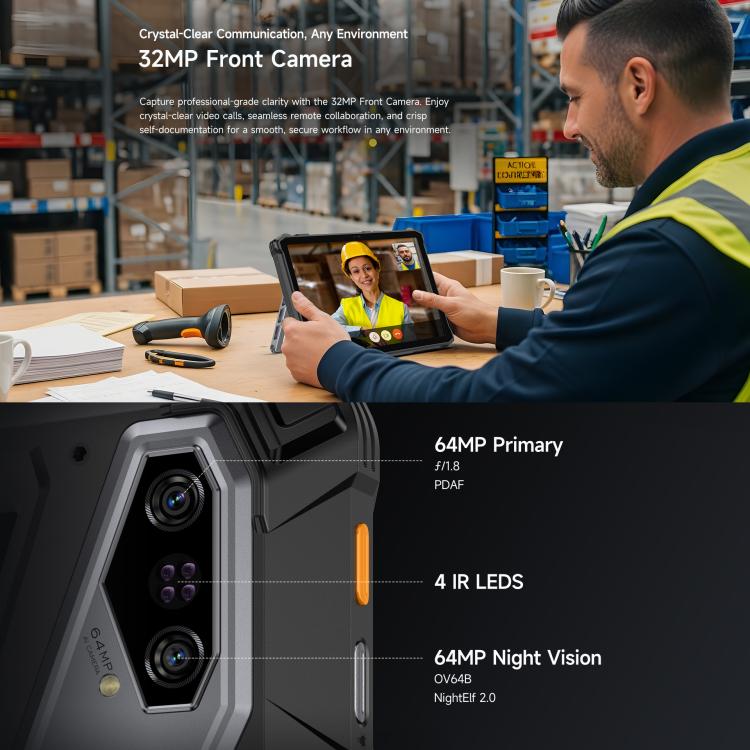 Ulefone Armor Pad 5 Pro Tablet PC, 12 GB + 512 GB, 11 Zoll