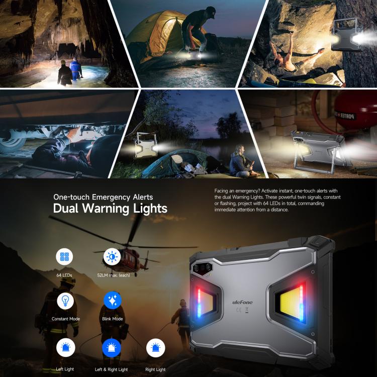 Ulefone Armor Pad 5 Pro Tablet PC, 12 GB + 512 GB, 11 Zoll