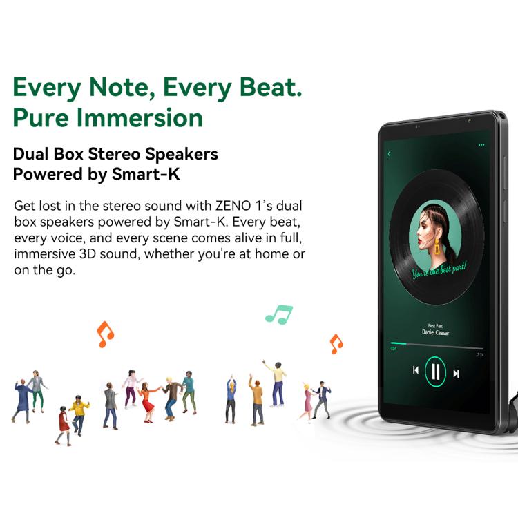 Blackview ZENO 1 Tablet PC, 6GB+256GB, 8 inch Android 15 Unisoc Tiger T615 Octa Core, Network: 4G, Global Version with Google Play