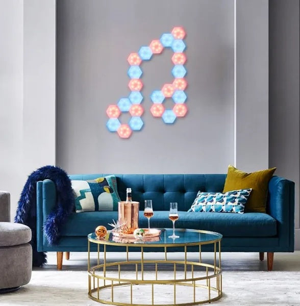 LED Effekt Licht im 6er Set mit 2 Fernbedienungen