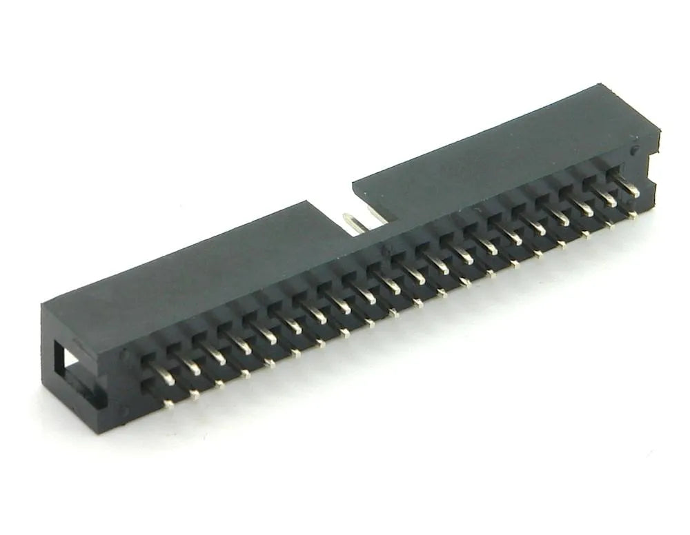 Wannenstecker, 40-polig, RM 2,54, gerade