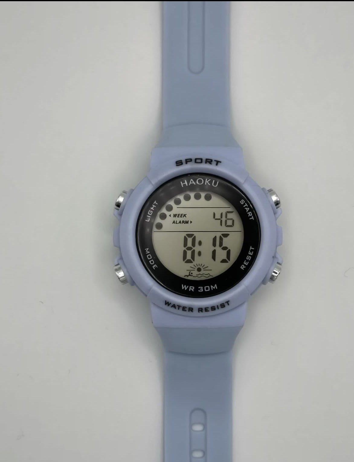 Digitale Sport Uhren Uhr für Kinder (hellblau)