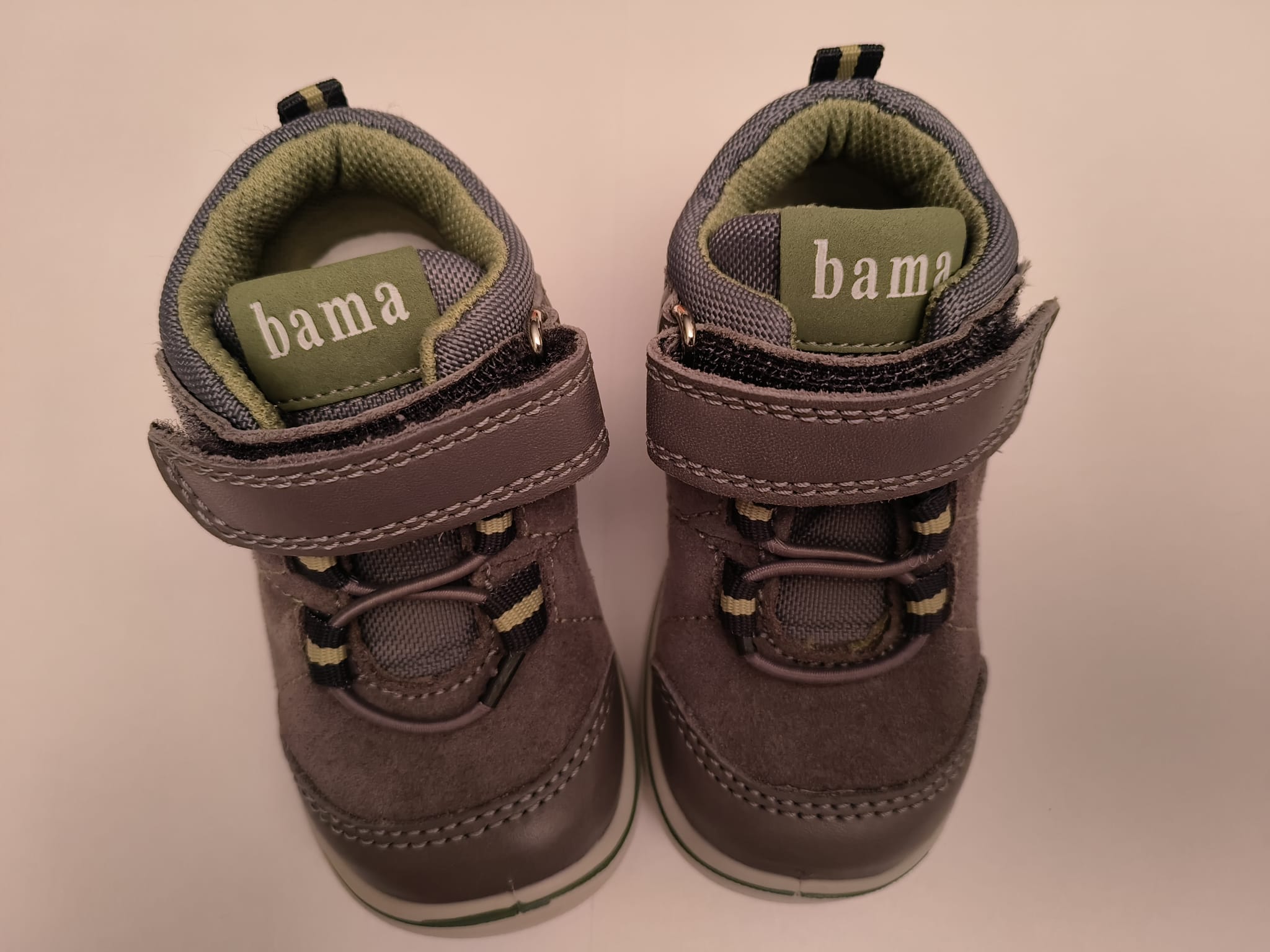Bama Baby Schuhe Grün Grau Grösse 20 (Restposten)