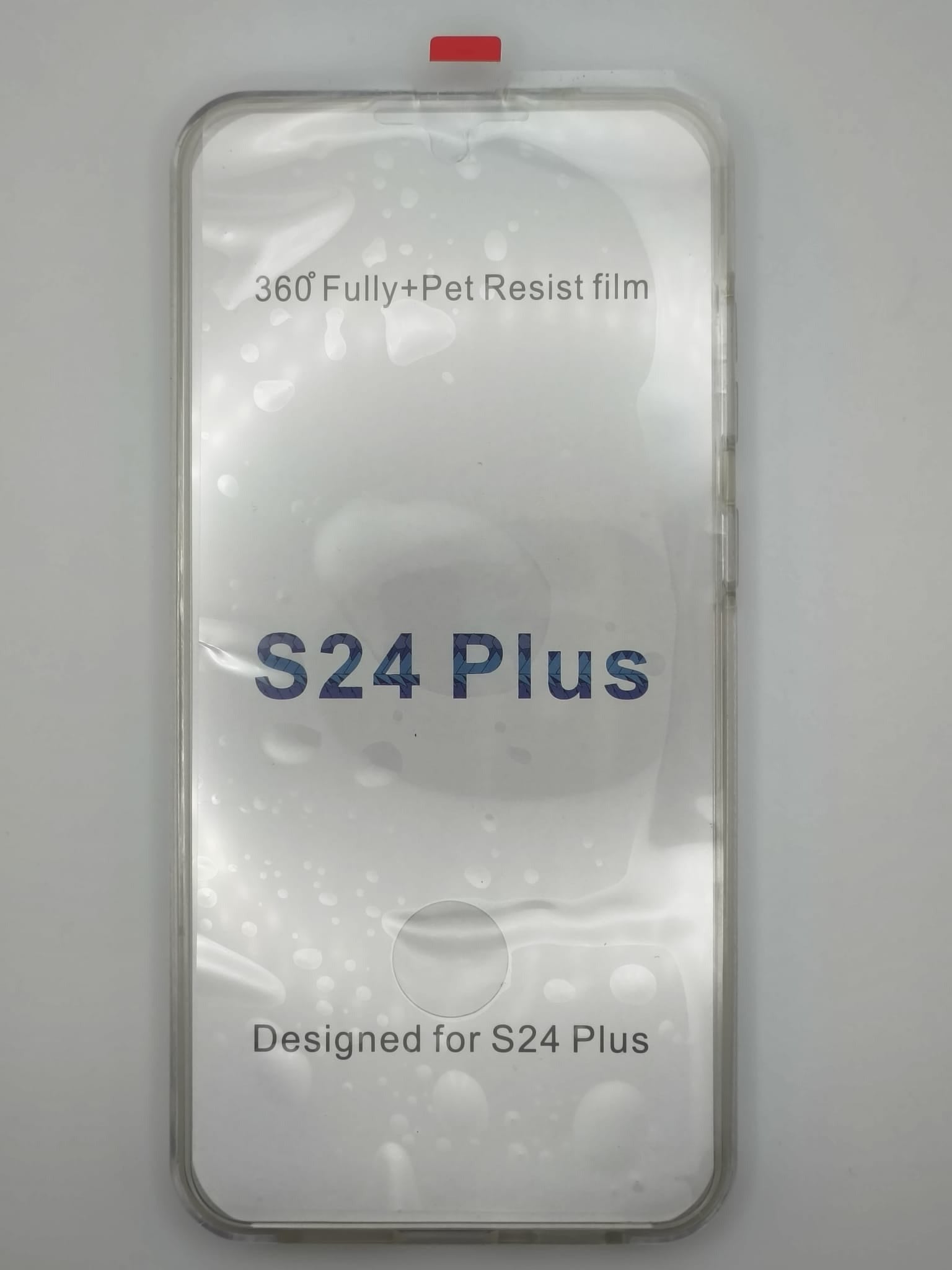 Front & Back Case für Samsung S24 Plus Transparent (Einzelstück)