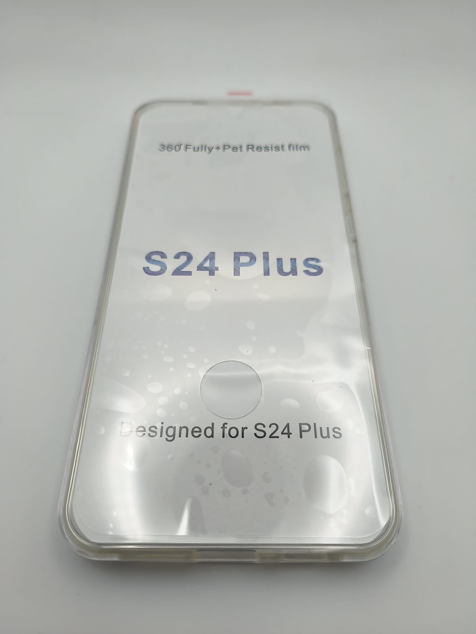 Front & Back Case für Samsung S24 Plus Transparent (Einzelstück)