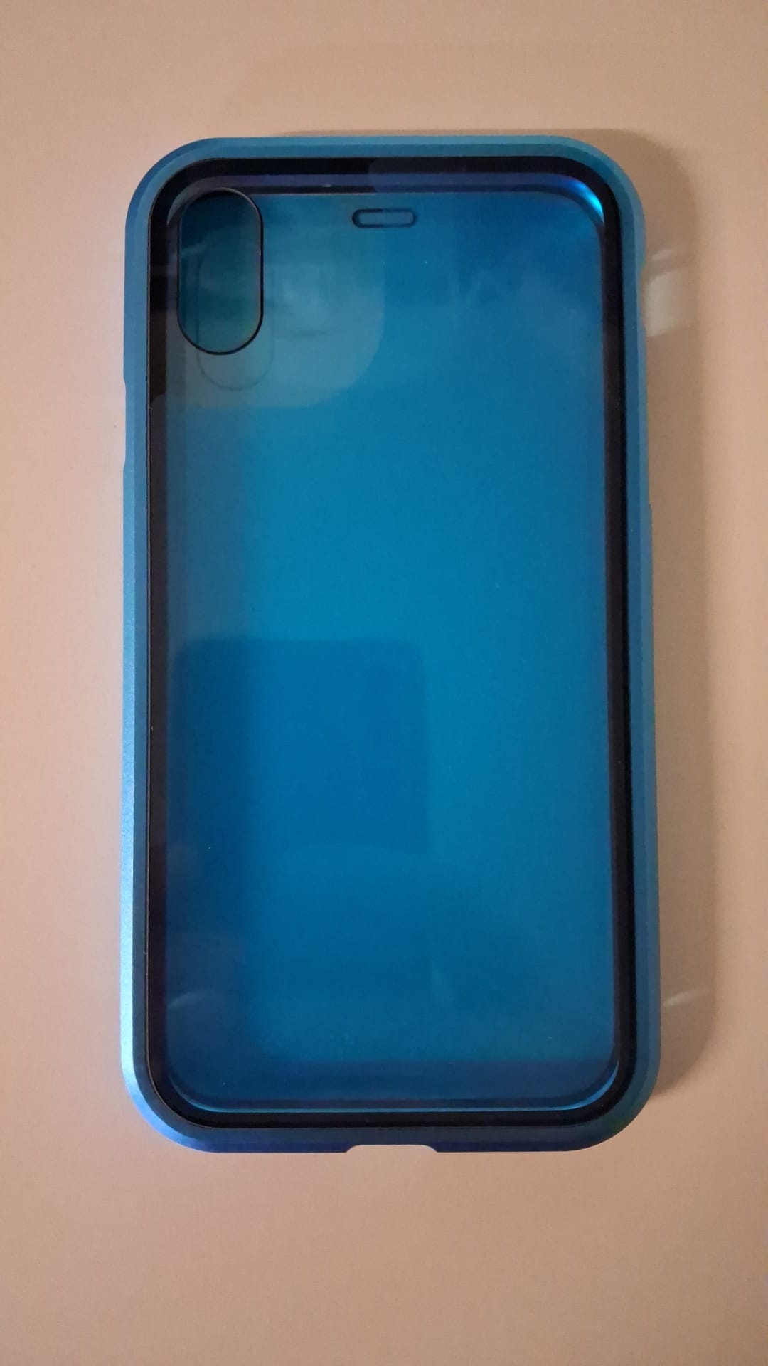 Magnet Case in Blau für Apple iPhone XR