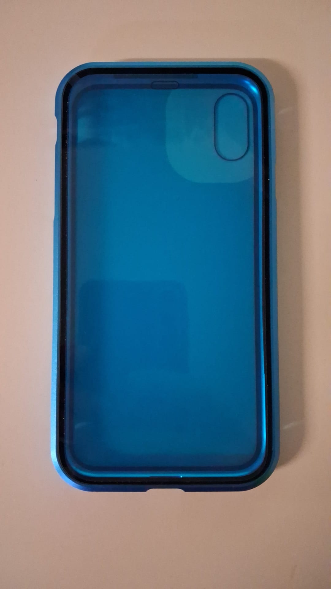 Magnet Case in Blau für Apple iPhone XR