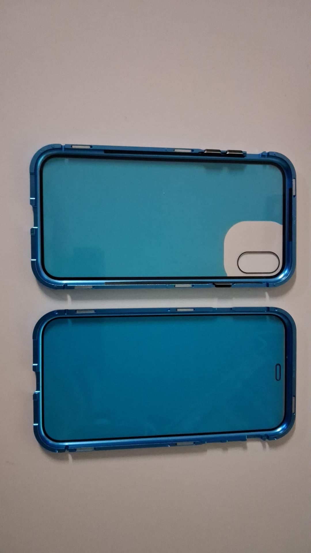 Magnet Case in Blau für Apple iPhone XR