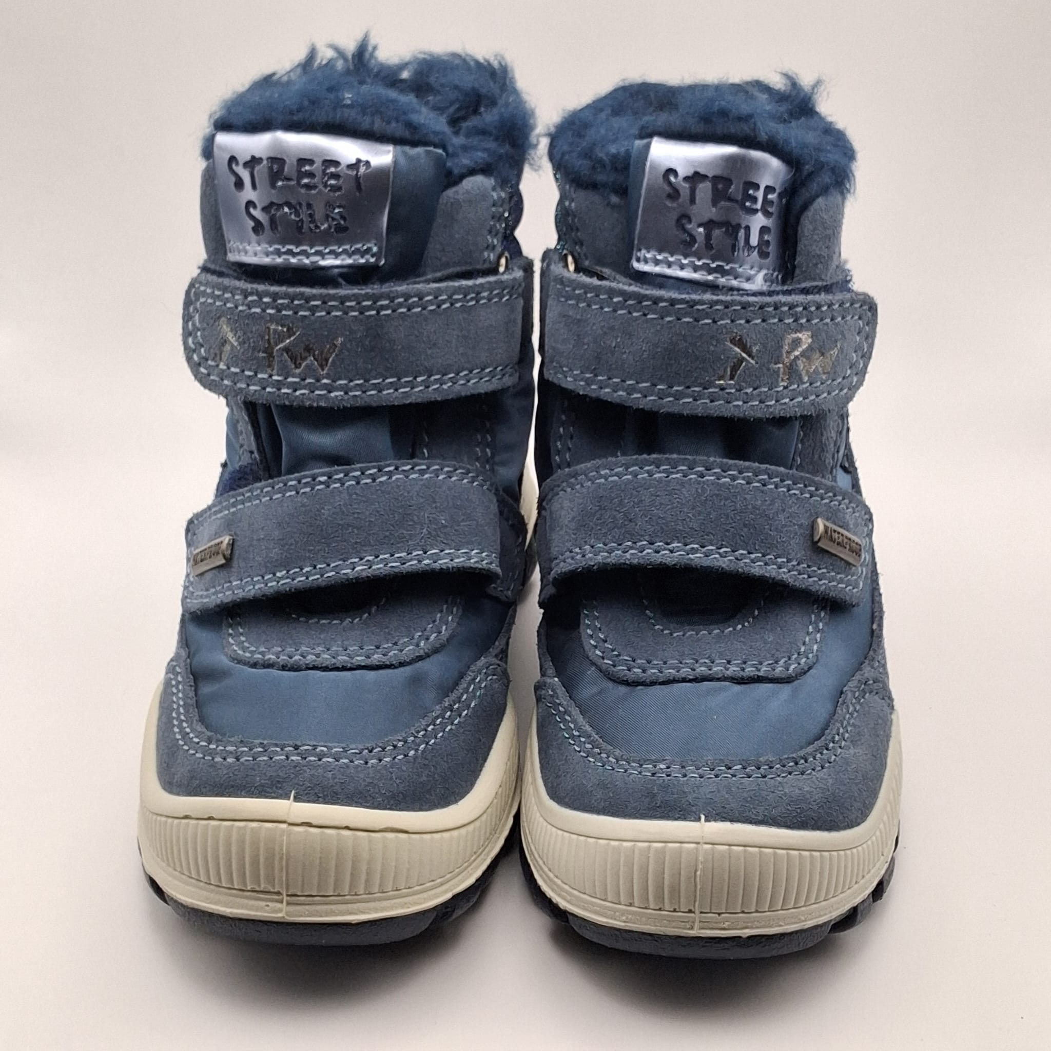 Kinder Schuhe Grösse 25 von Twisty Street Style Blau (Neuwertig)