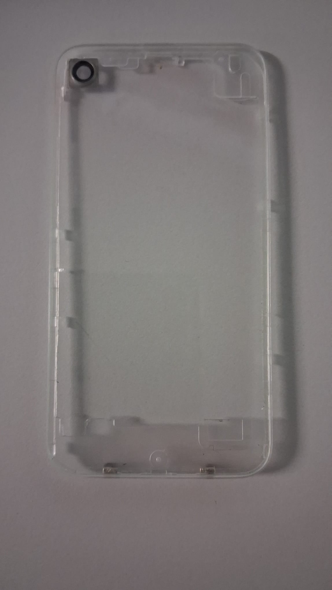 Backcover zum Schrauben für iPhone 4G – Transparentes Cover