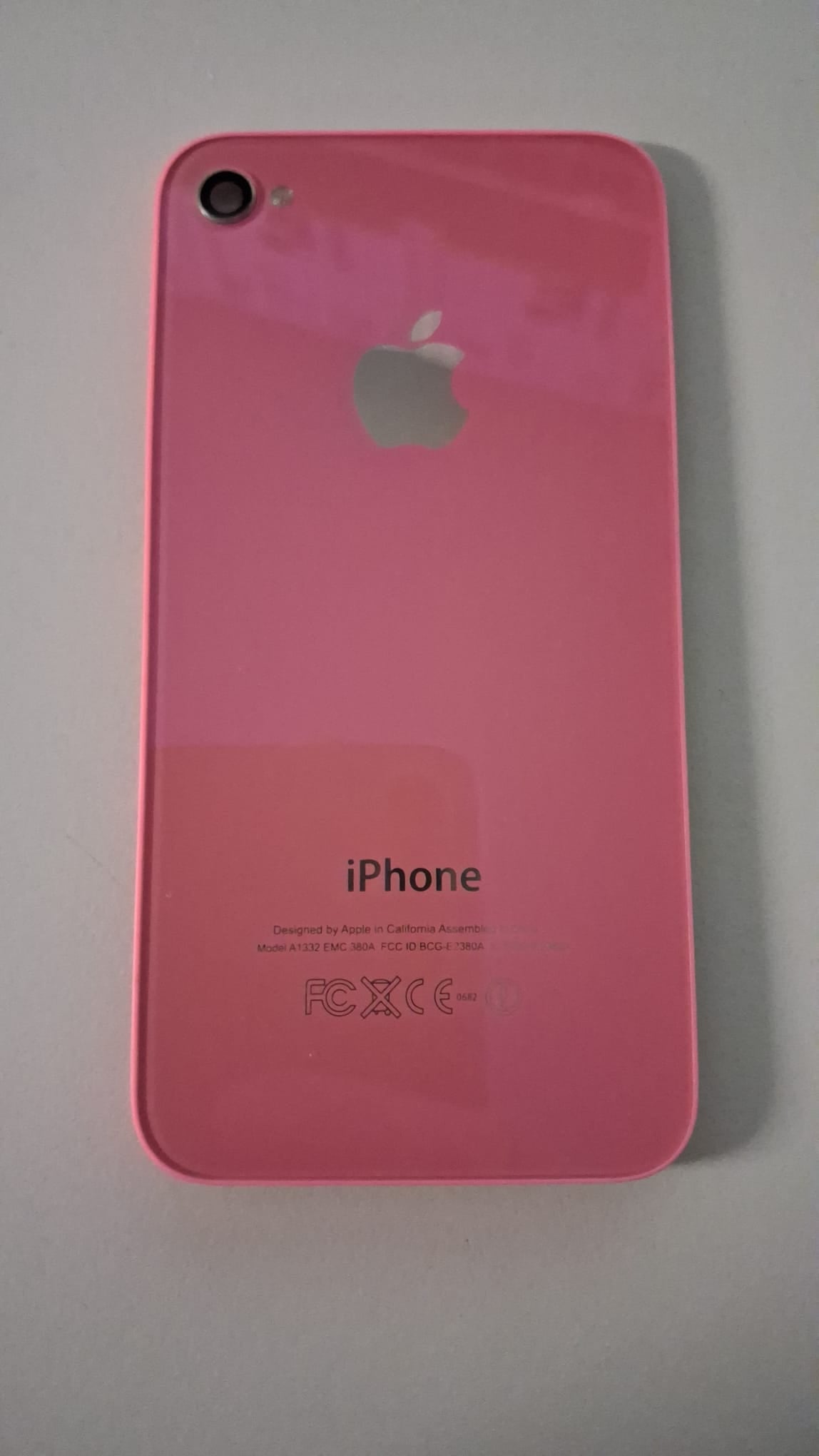 Backcover zum Schrauben für iPhone 4G – Pinkes Cover