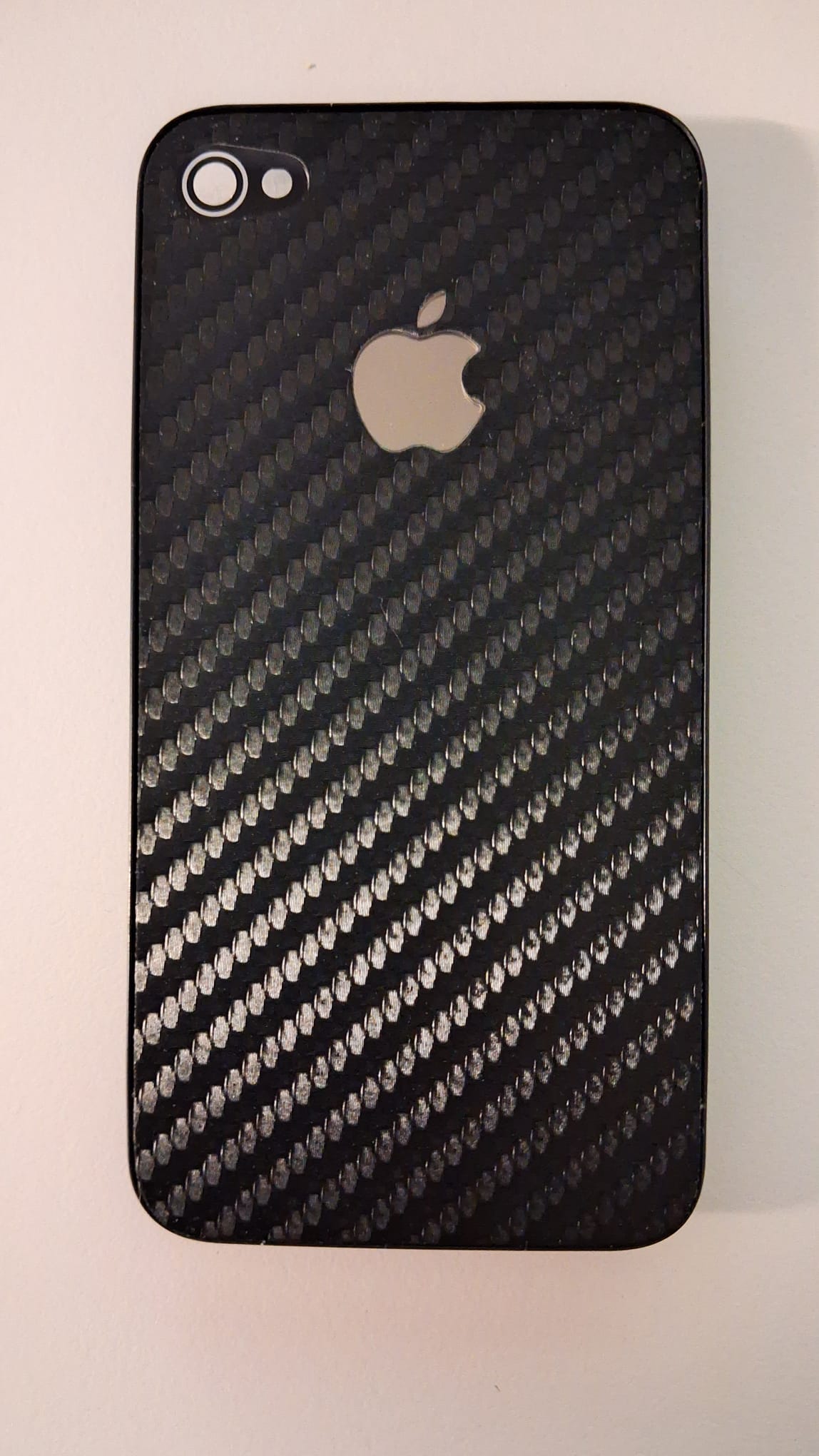 Backcover zum Schrauben für iPhone 4S – Carbon Muster Cover