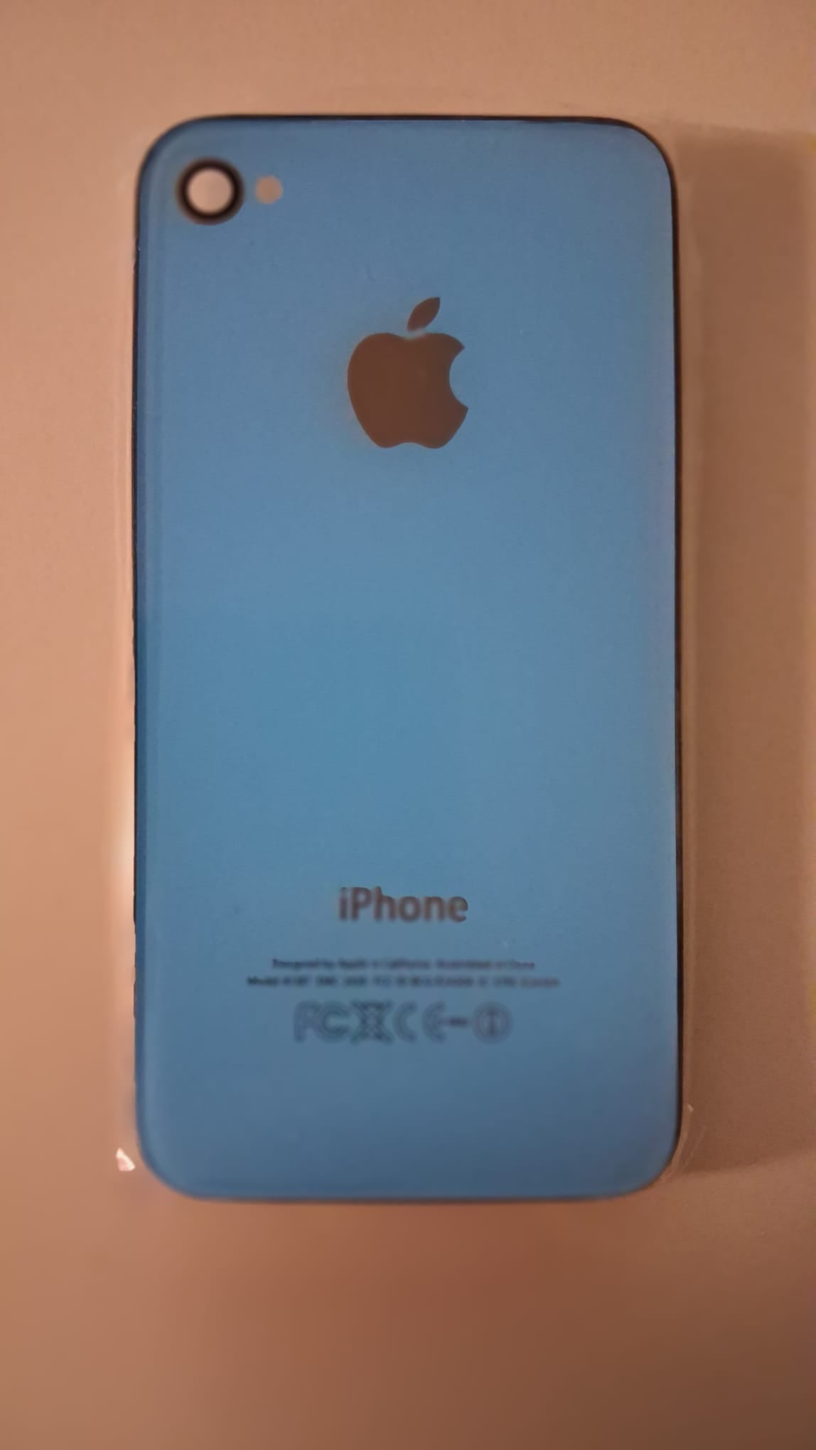 Backcover zum Schrauben für iPhone 4S – Blau Cover