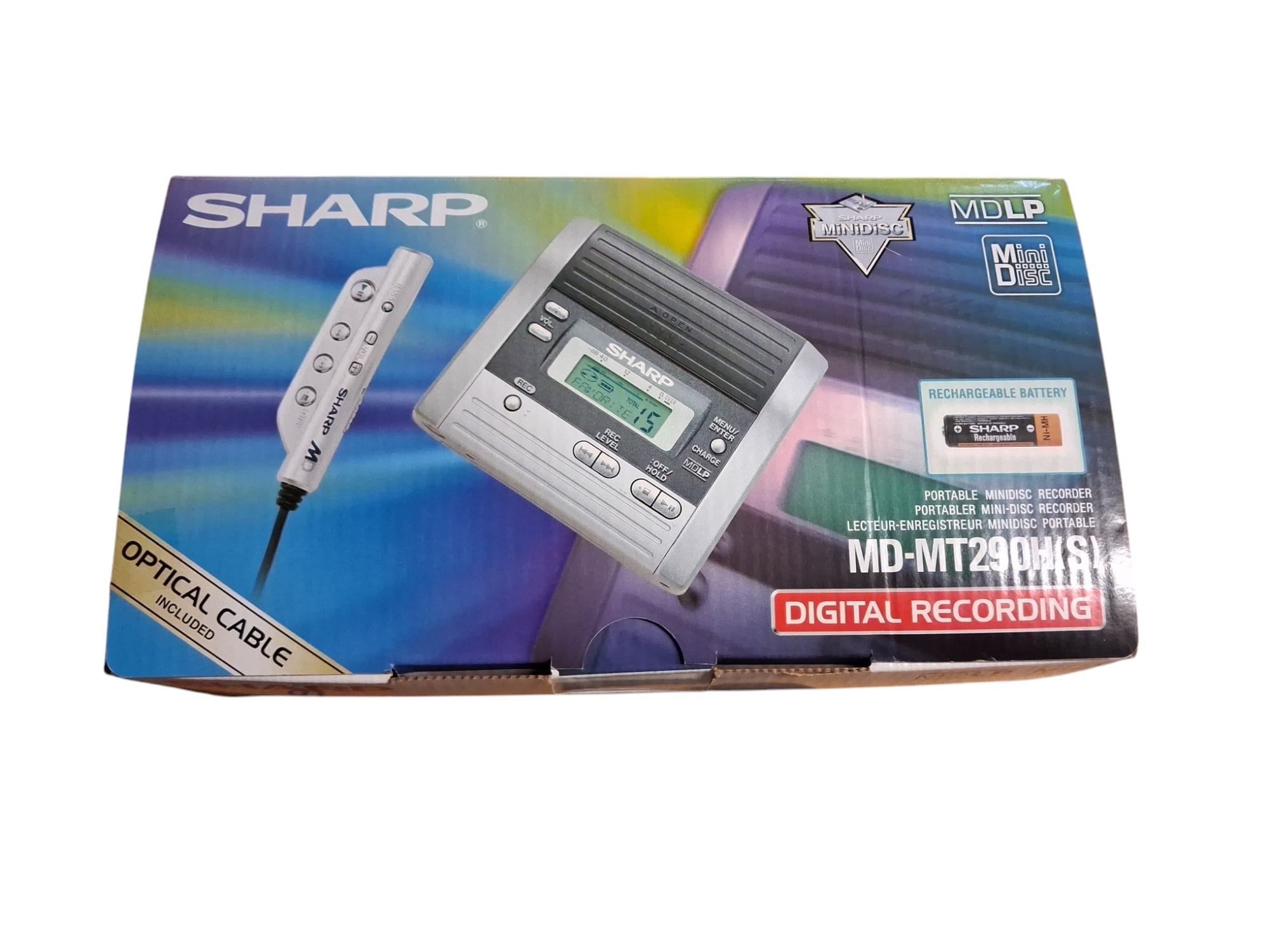 Sharp MD-MT290H(S) – Mobiler MiniDisc-Player & Recorder! (Gebraucht Gerät)