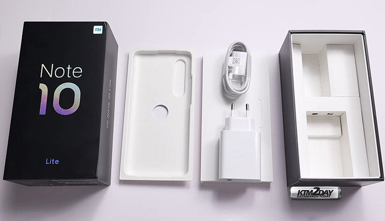 Xiaomi Mi Note 10 Lite Smartphone Farbe Weiss
