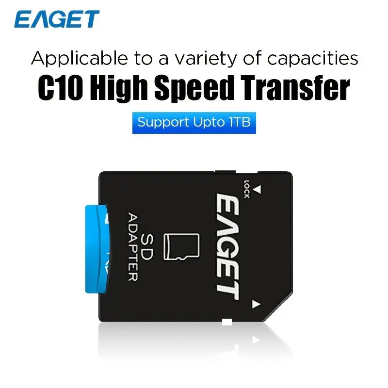 EAGET 5 x Micro SD/SDHC Speicherkartenadapter MicroSD zu SD Karte