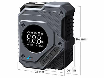 AGT AGT 12-V-Kompressor-Luftpumpe mit LED-Display und LED-Licht, 150 psi Elektroniktrade Switzerland