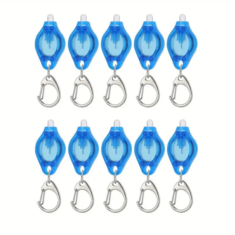 Alonefire Mini-LED-Schlüsselanhänger-Taschenlampe, 150 Lumen - Blaues Licht Elektroniktrade Switzerland