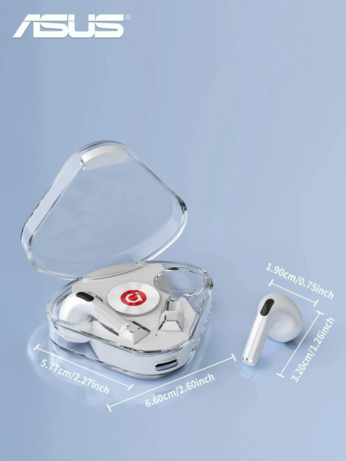 Asus Adol Fashion Series by Asus AS-938 Bluetooth Earbuds in Weiss Elektroniktrade Switzerland