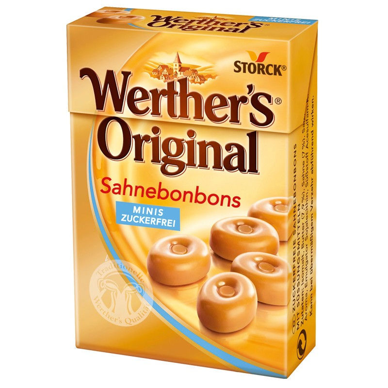 August Storck KG Werthers Orginal Minis, Bonbon ohne Zucker 1 Packung elektroniktrade Switzerland