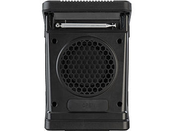 auvisio auvisio DAB-Baustellenradio: Baustellen- & Outdoor-Radio, DAB+, FM, Bluetooth, Display, 40 W, Akku elektroniktrade Switzerland