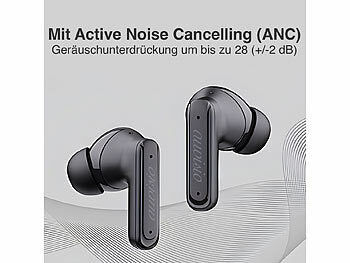auvisio auvisio KI Übersetzer Kopfhörer: KI-Echtzeitzeitübersetzer & In-Ear-Kopfhörer, 135 Sprachen Elektroniktrade Switzerland