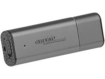 auvisio Digitaler Voice-Recorder, geräuschaktivierte Aufnahme, 30 Std., 8 GB Elektroniktrade Switzerland