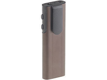 auvisio Digitaler Voice-Recorder, geräuschaktivierte Aufnahme, 8 GB Elektroniktrade Switzerland