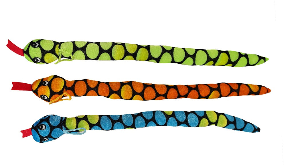 Schlange 3-farbig sortiert - ca 40 cm