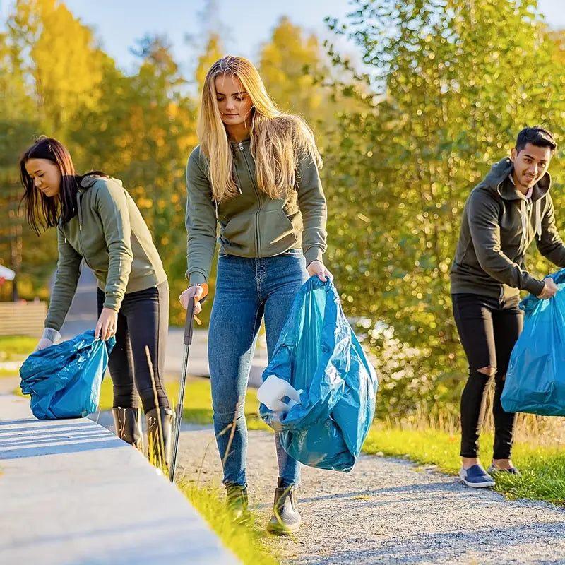 Faltbarer Greifer Picking Tool, 81.28cm,  Geeignet Für Ältere Menschen in Blau